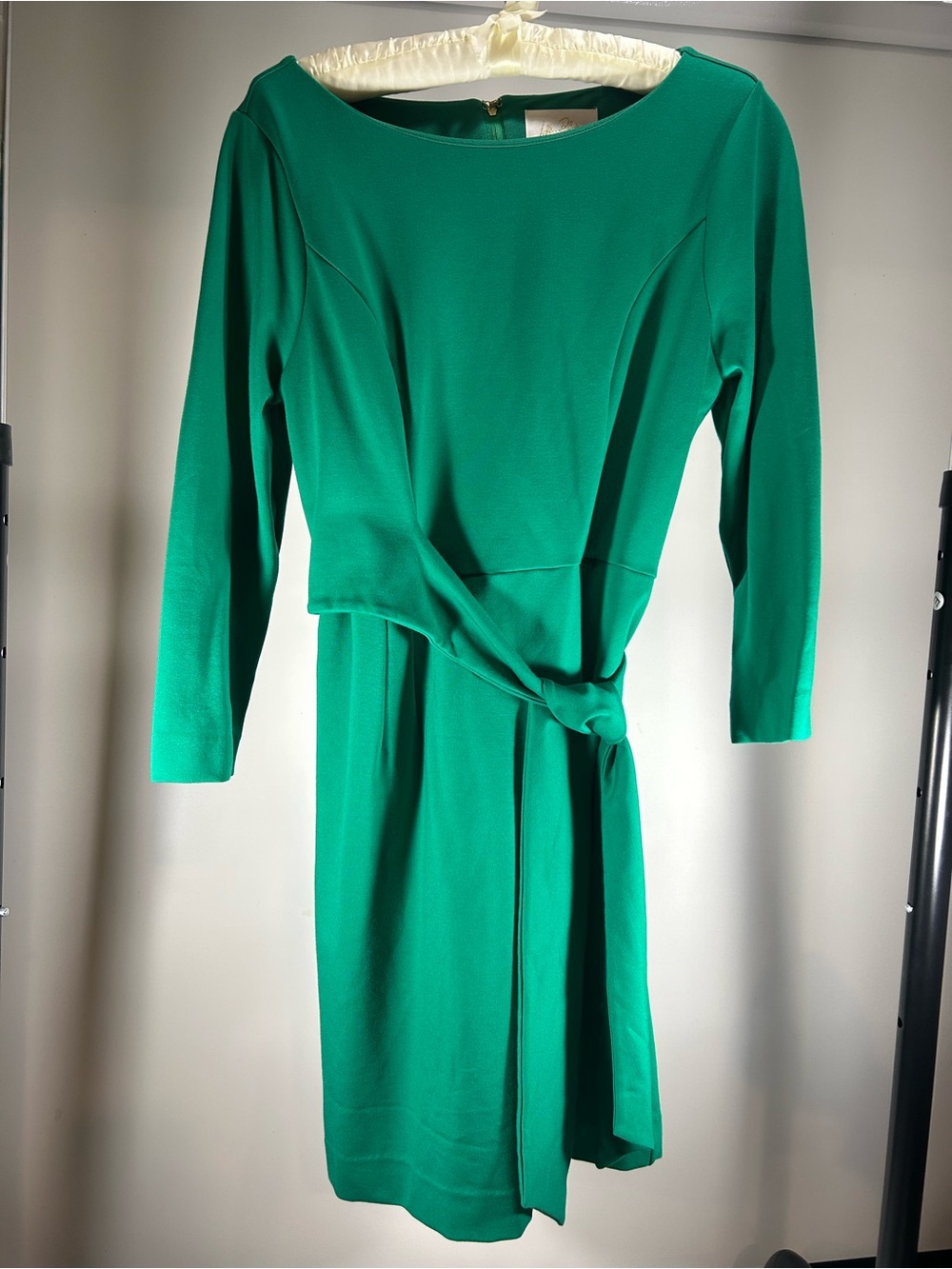 Lilly Pulitzer Leighton 3/4 Sleeve Straight Fit Dress Size 8 - Fiddle Leaf Green - Picture 2 of 12